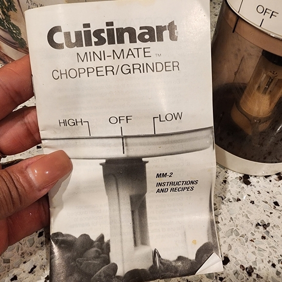 CUISINART Mini-mate Plus Mm2 Fiod Cropper - Picture 2 of 9